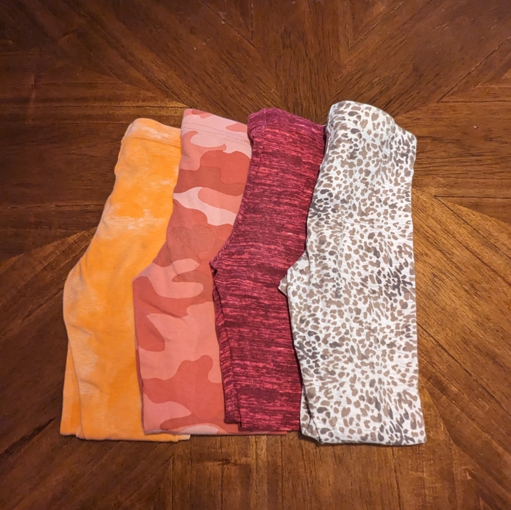 4 Old Navy Kids Leggings Size Small (6-7)